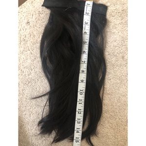 15 inch virgin hair (Natural brown)